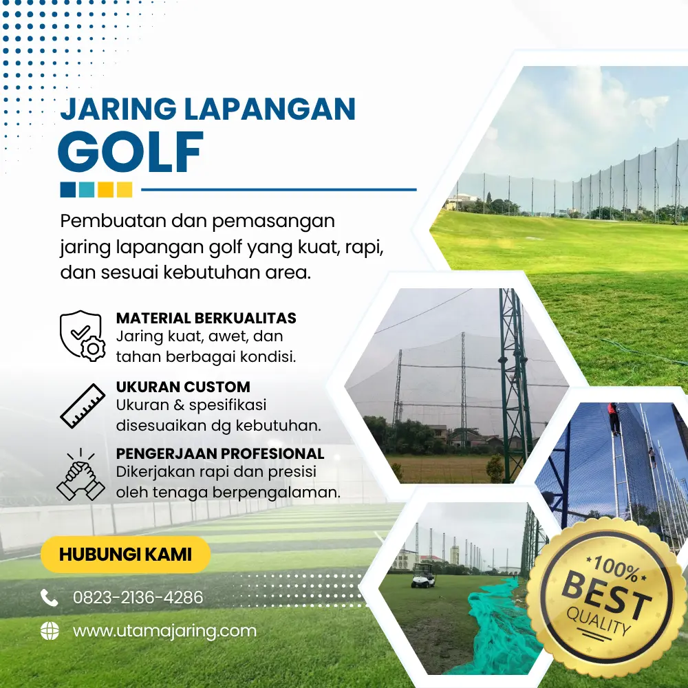 Jaring Lapangan Golf