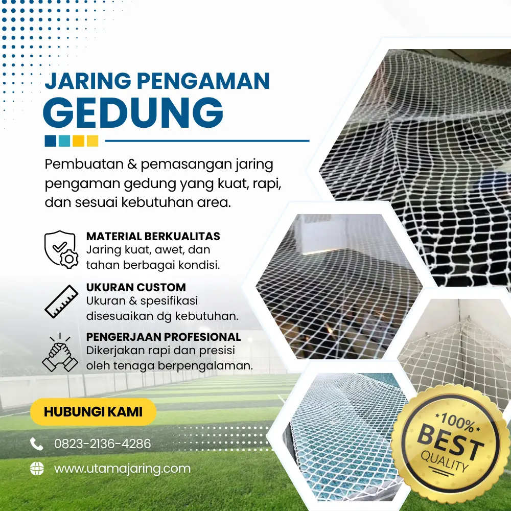Jaring Pengaman Gedung
